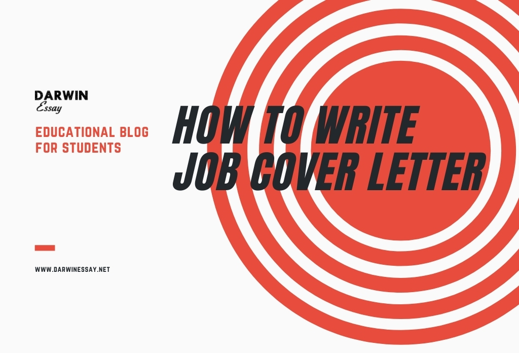 Banner for a Post on How to Write a Job Cover Letter 