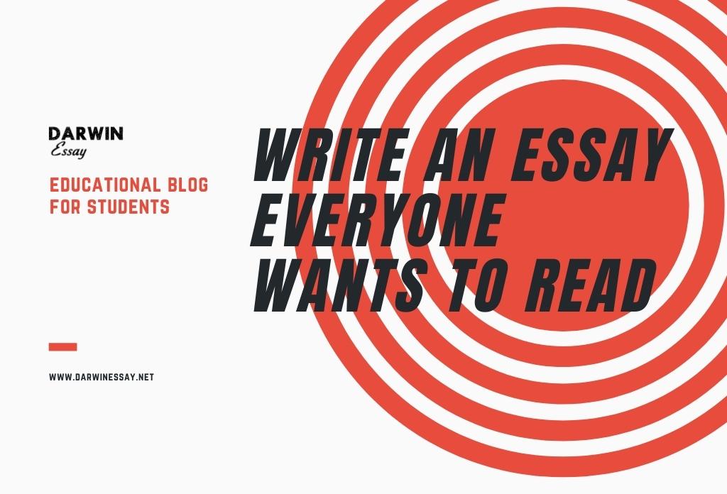 Blog Banner for How to Write an Essay Which Everyone Wants to Read